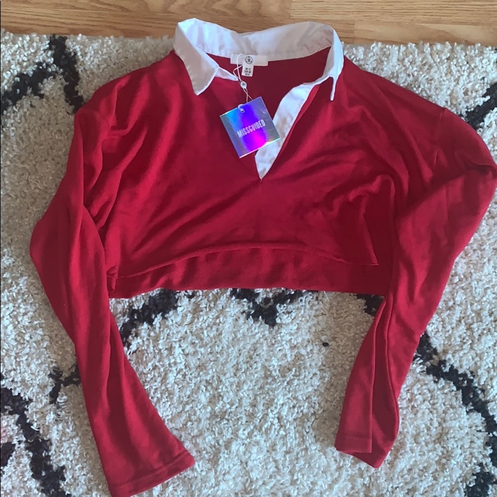 MISSGUIDED Cropped Sweater NWT